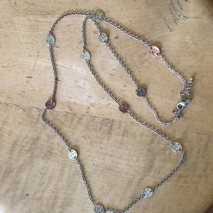 Premier Designs Chain Necklace Multi Metals